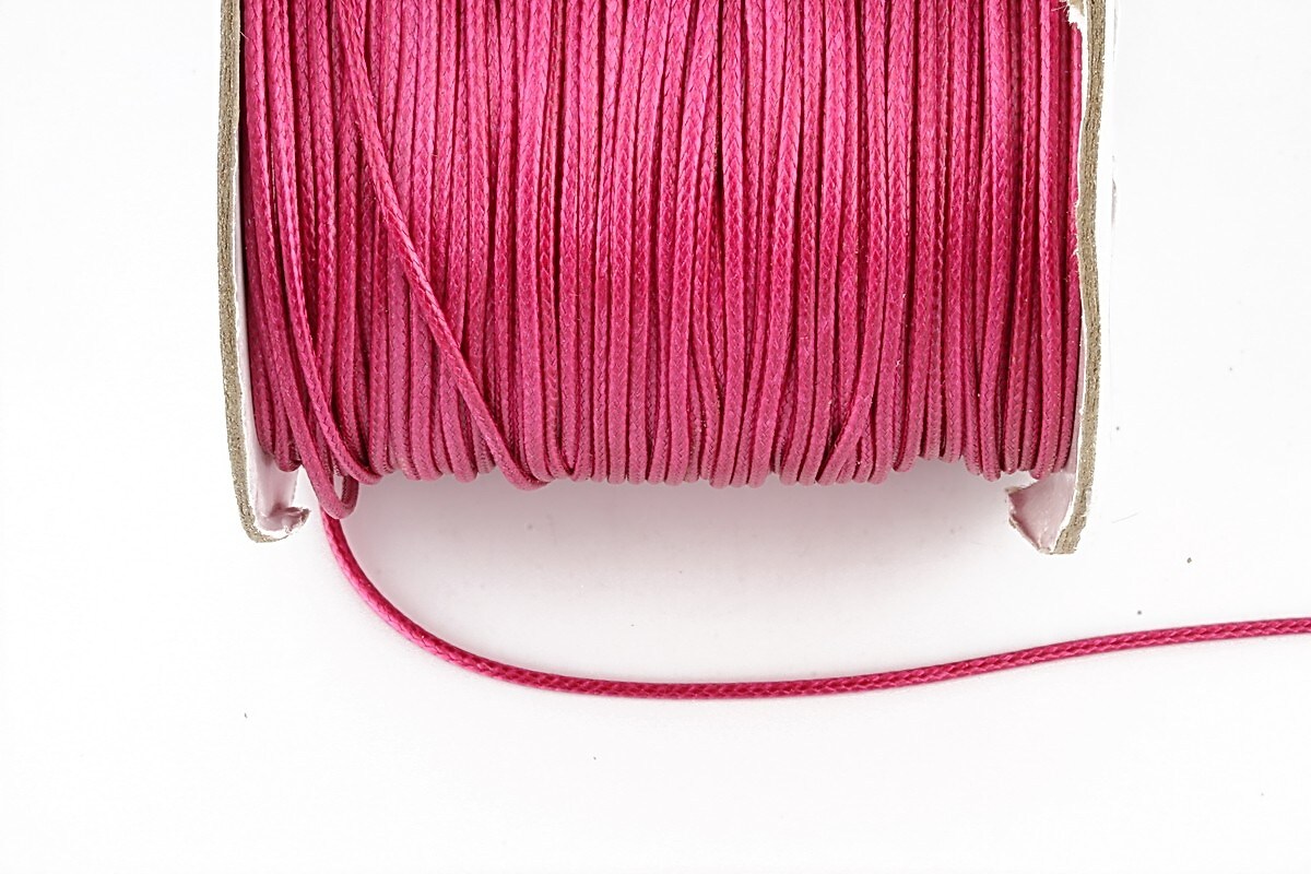 Snur cerat grosime 1mm, fucsia (10m)