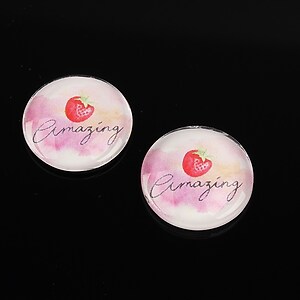 Cabochon sticla 16mm cod 1481