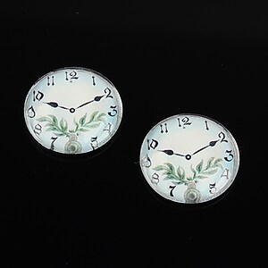Cabochon sticla 16mm cod 1506