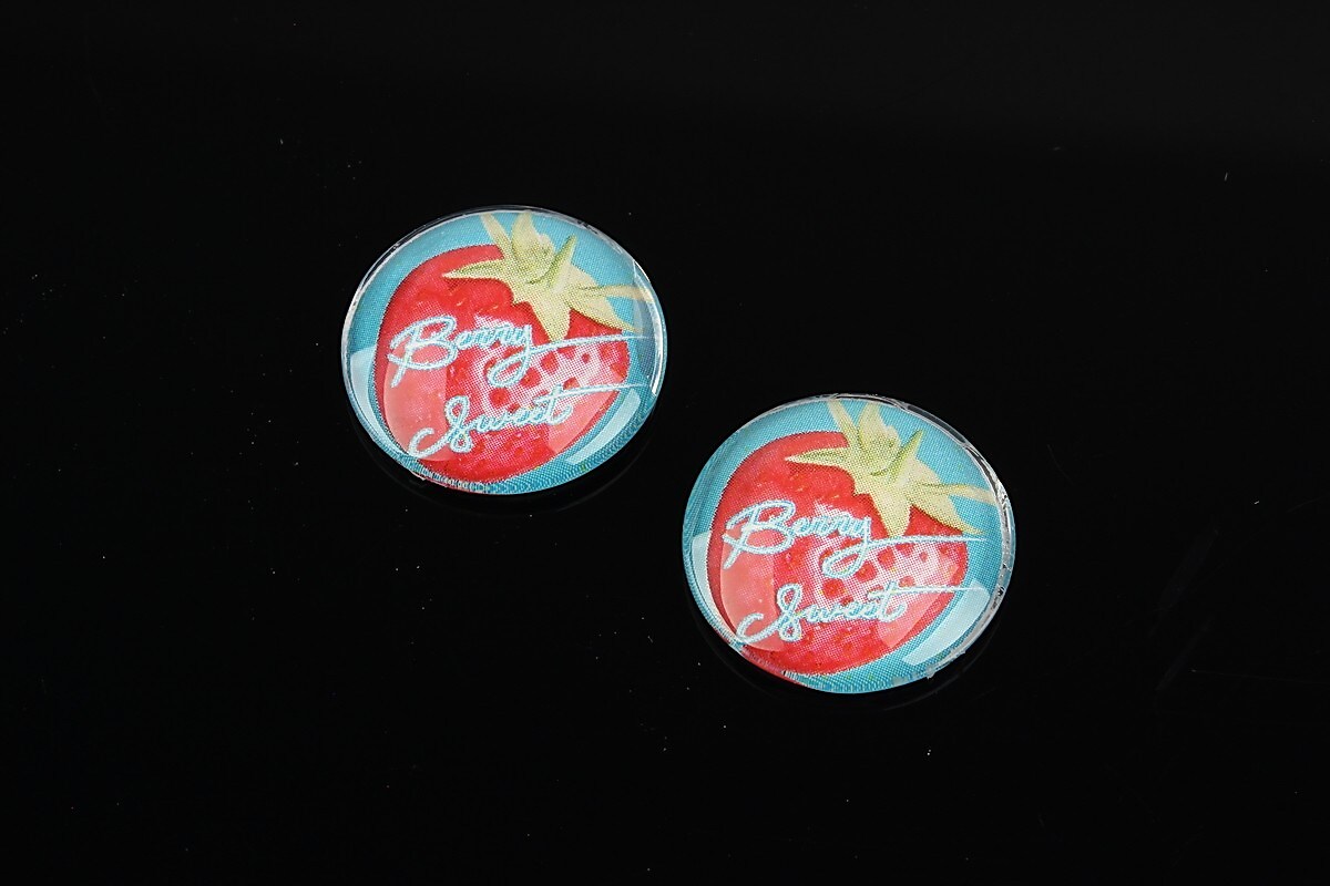 Cabochon sticla 16mm cod 1512