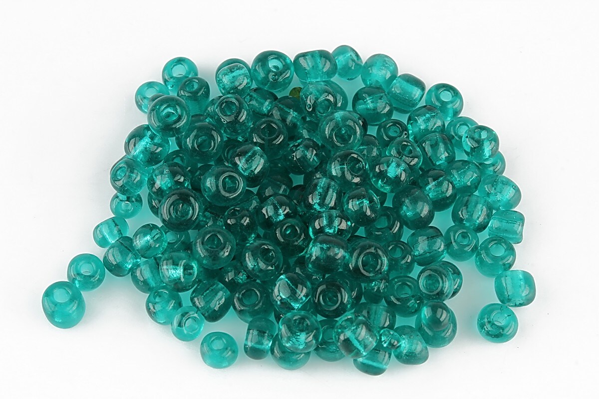 Margele de nisip 4mm (50g) - cod 606 - verde turcoaz