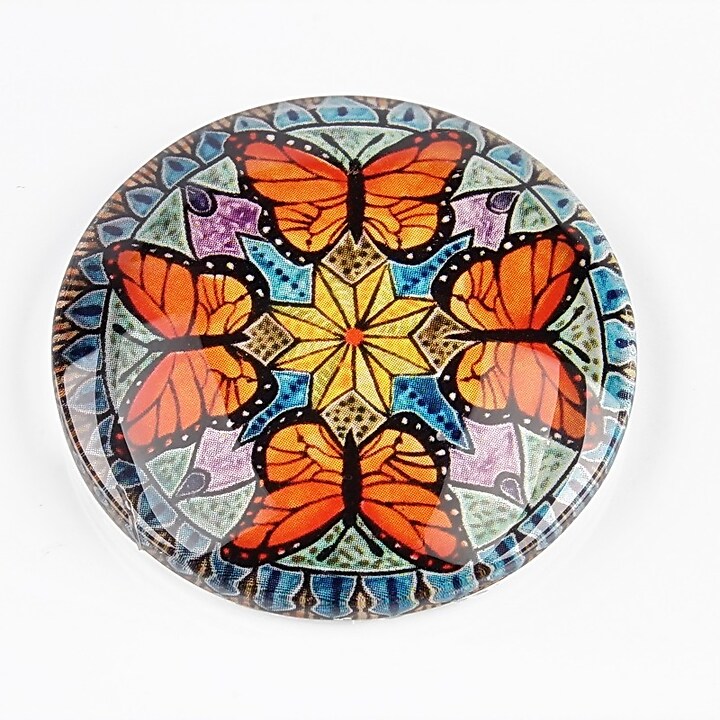 Cabochon sticla 35mm cod 1577