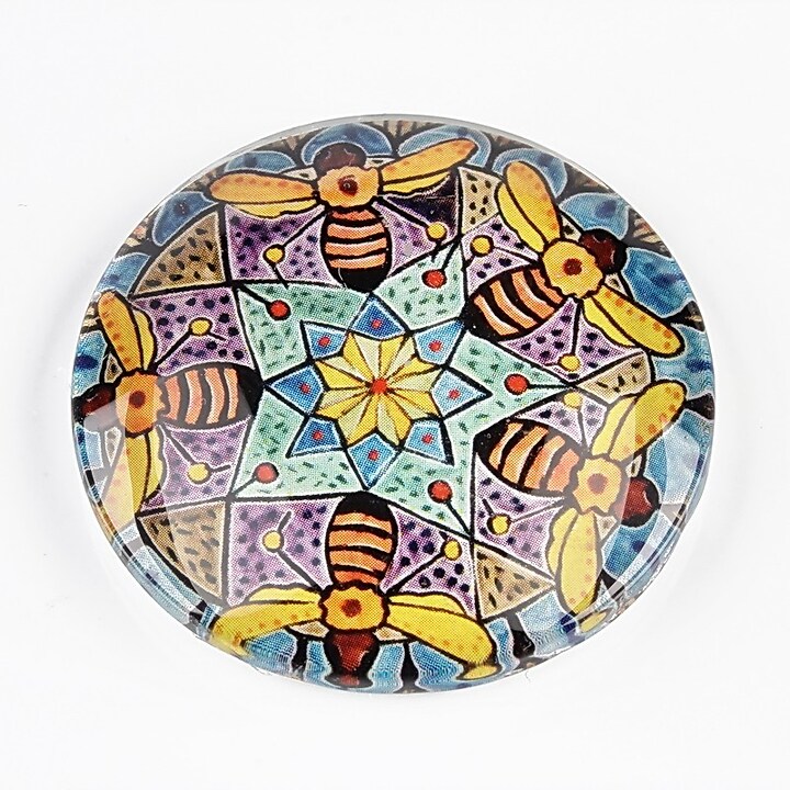 Cabochon sticla 35mm cod 1580