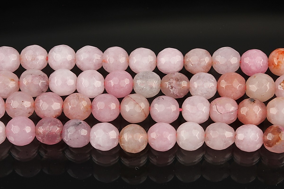 Cherry blossom jasper sfere fatetate 6mm