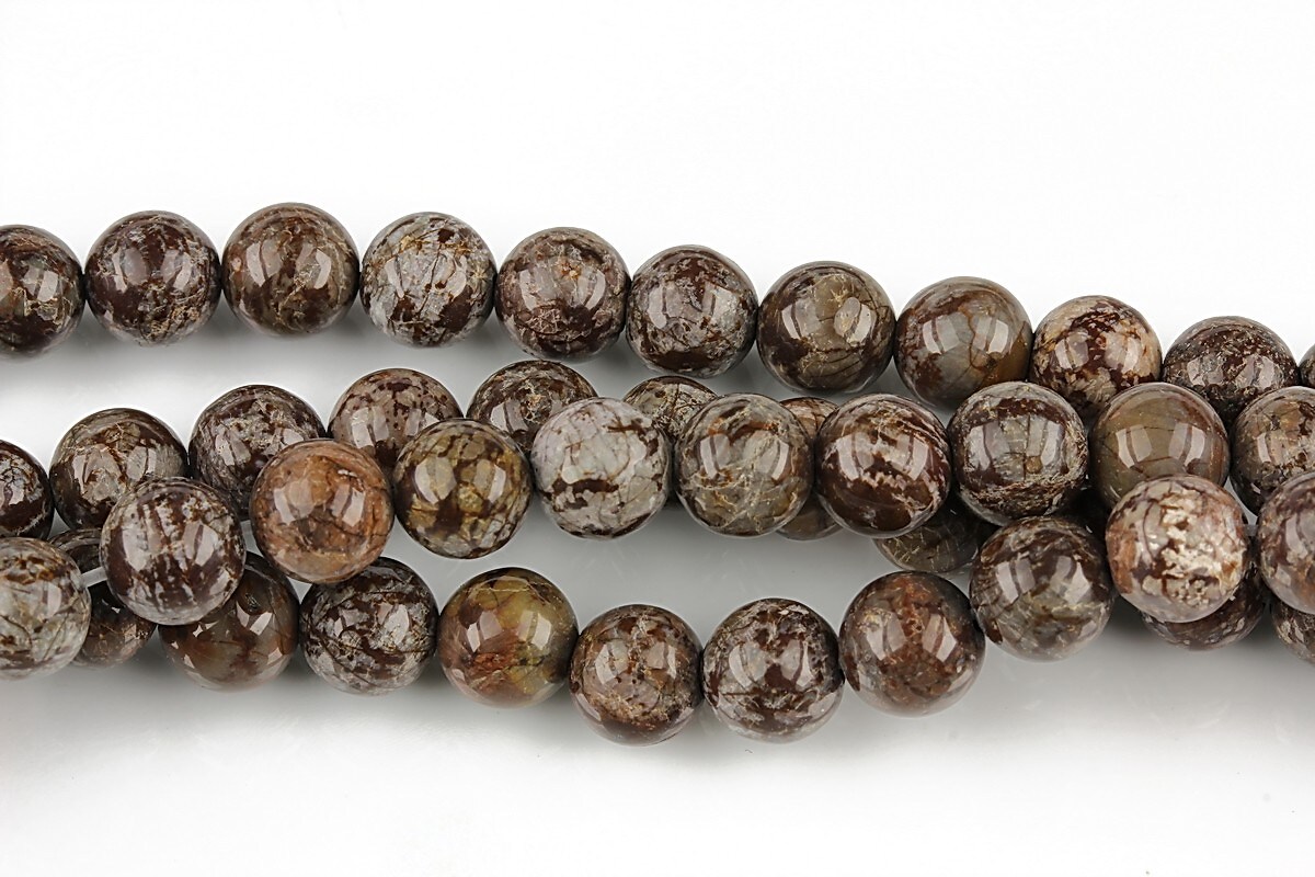 Snowflake obsidian sfere 6mm