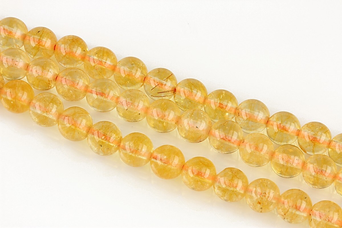 Citrine sfere 6mm