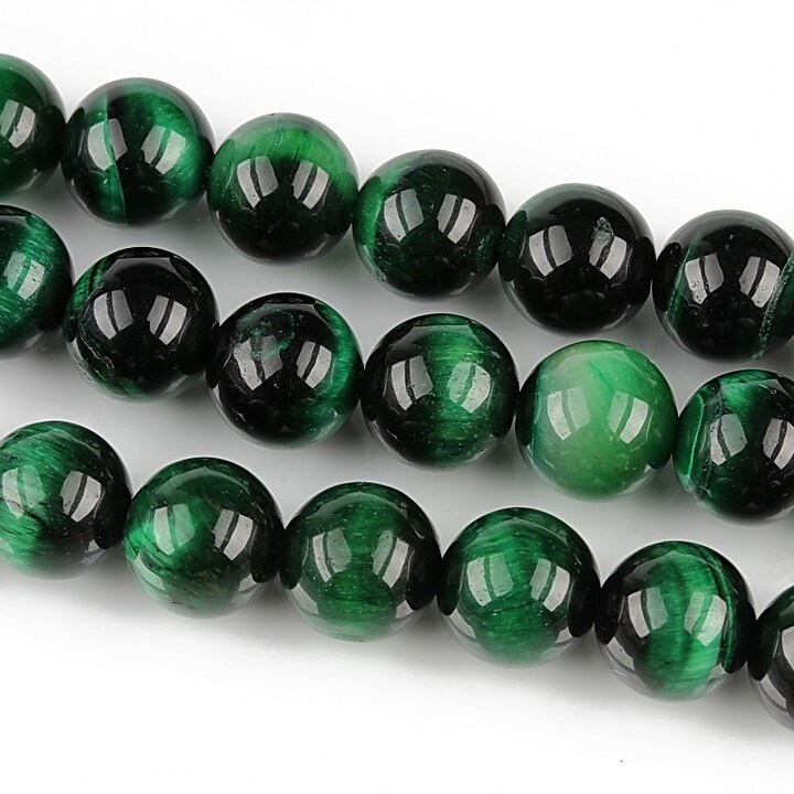 Ochi de tigru verde sfere 8mm