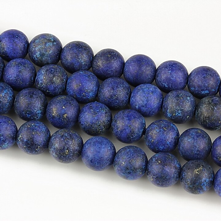 Lapis Lazuli frosted (mat) sfere 6mm