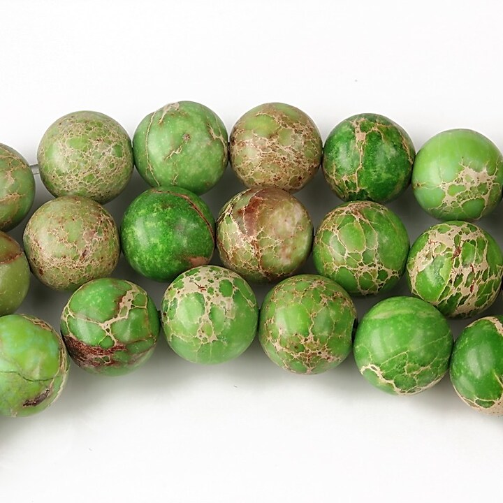 regalite de sinteza sfere 8mm - verde