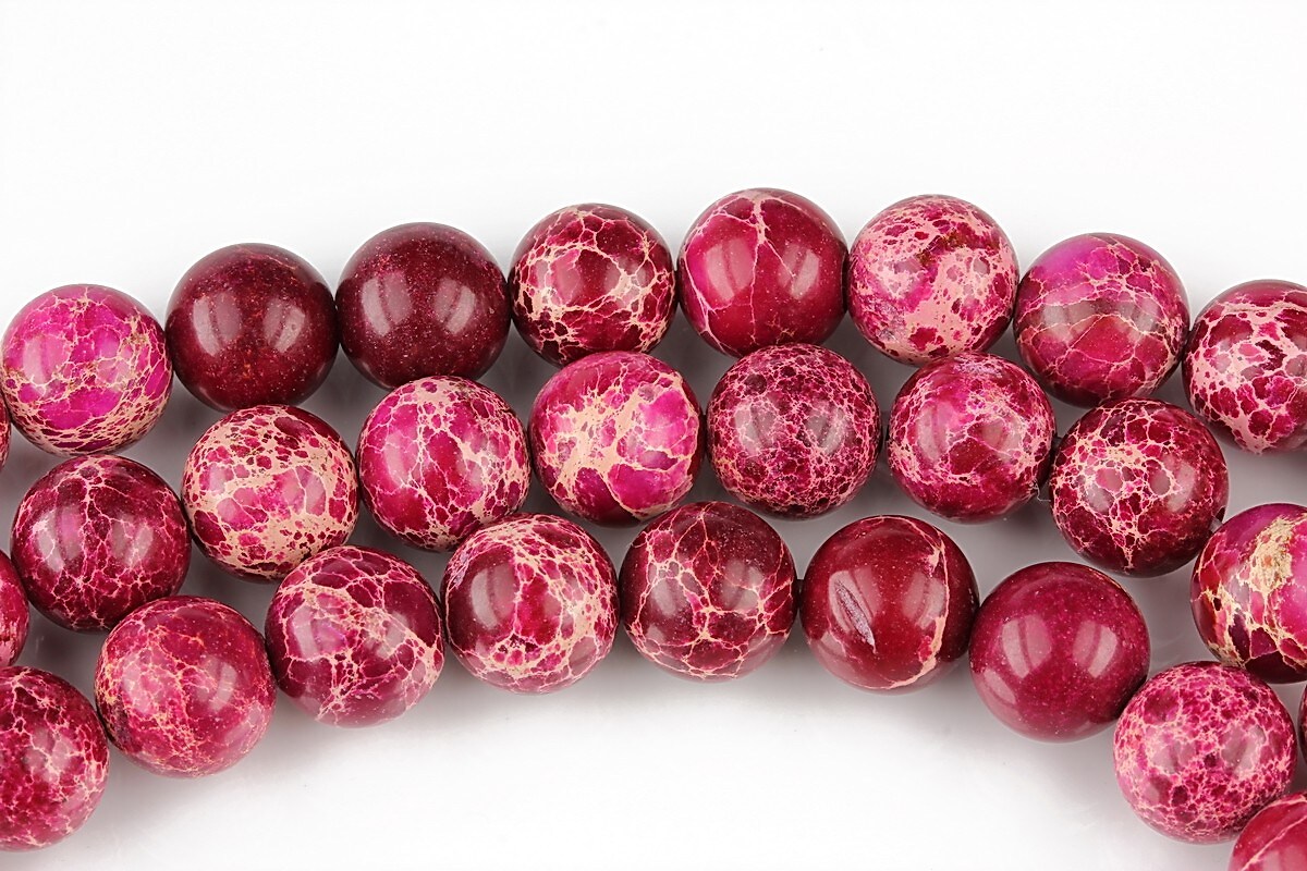 regalite de sinteza sfere 8mm - fucsia