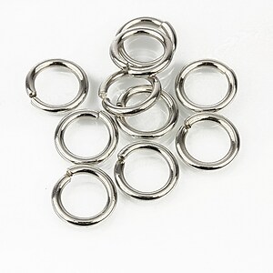 Zale otel inoxidabil 304, 10mm (grosime 1,5mm) (20 buc.)