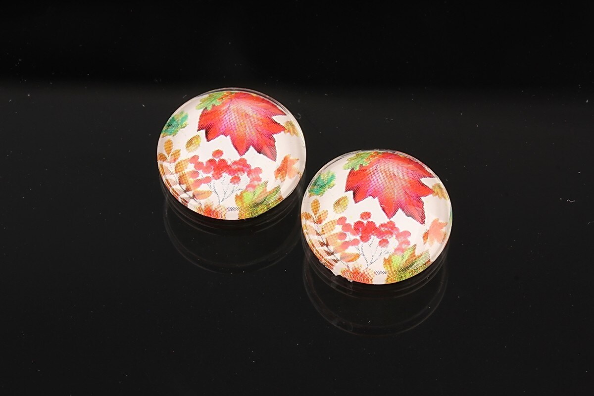 Cabochon sticla 16mm cod 1701