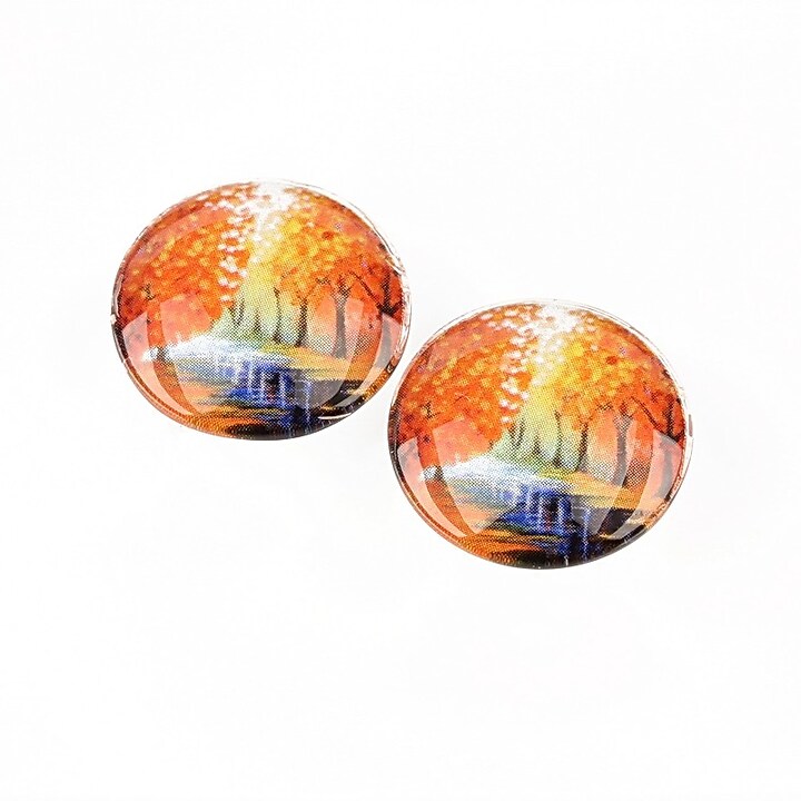 Cabochon sticla 16mm cod 1704