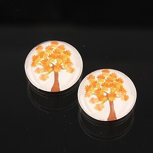 Cabochon sticla 16mm cod 1708