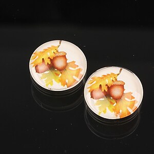 Cabochon sticla 16mm cod 1709