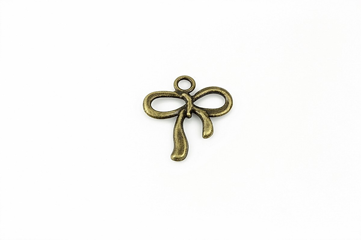 Charm bronz  fundita 19x18mm