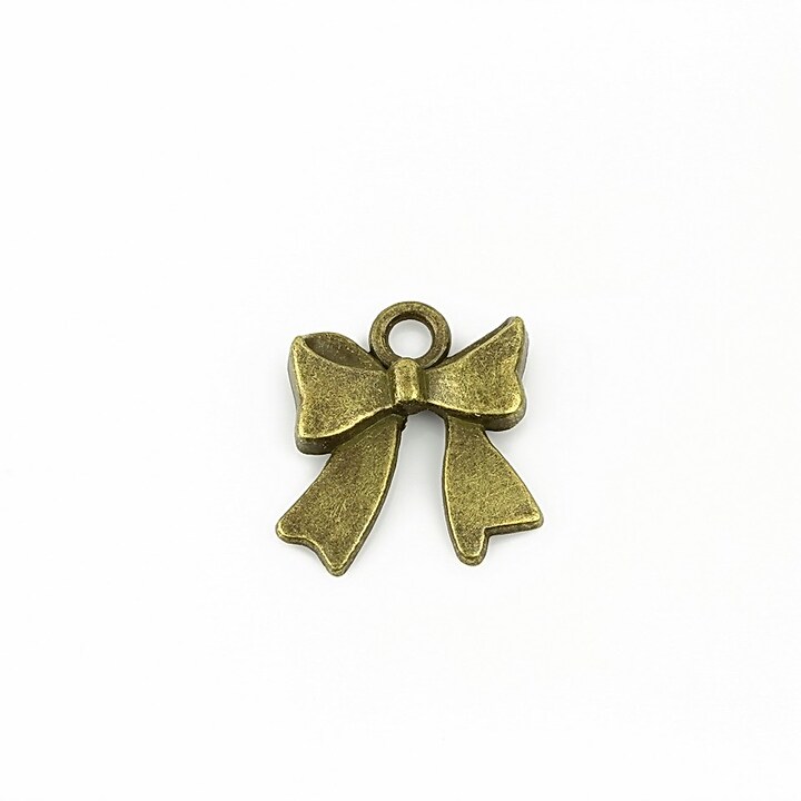 Charm bronz  fundita 17,5x16mm