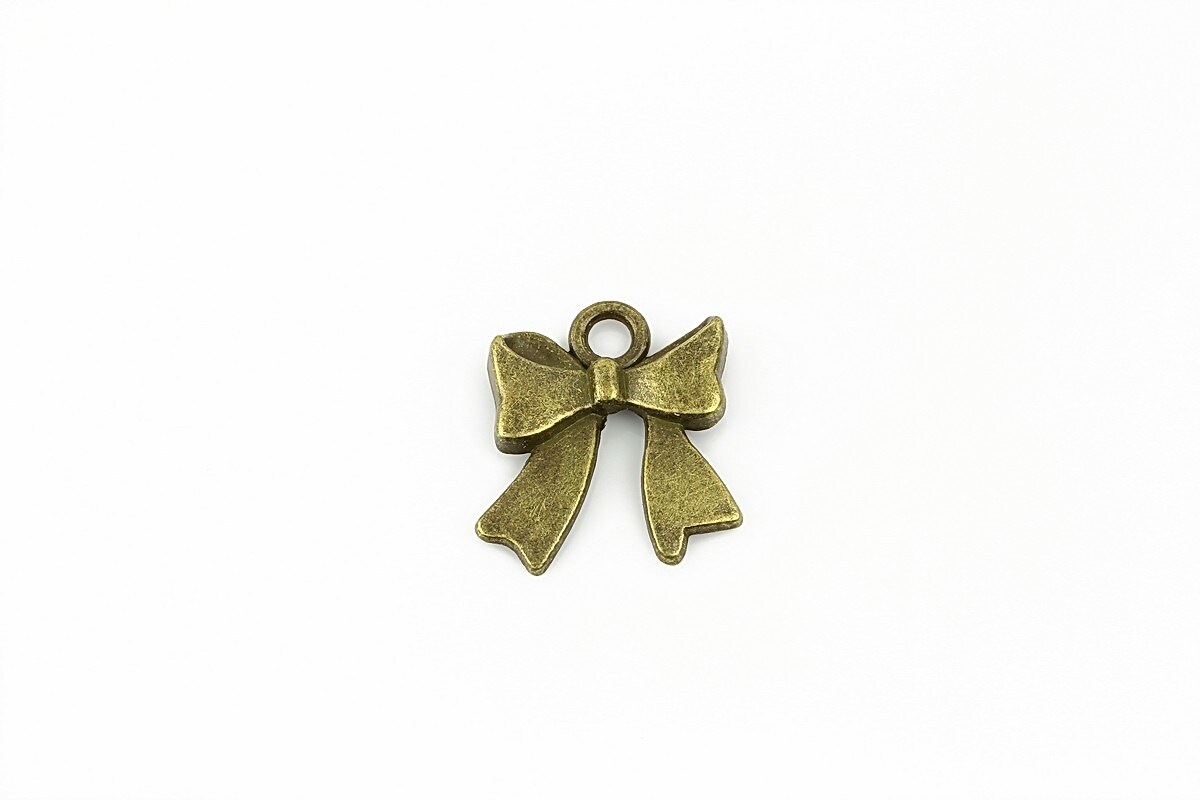 Charm bronz  fundita 17,5x16mm