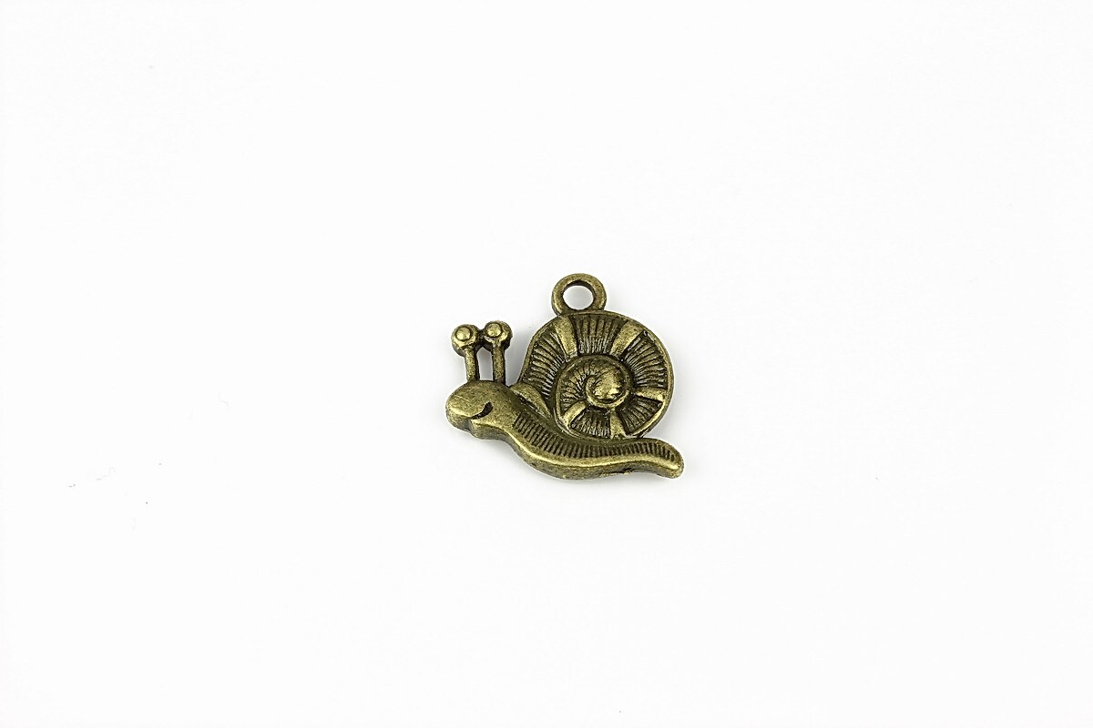 Charm bronz  melc 15x17mm