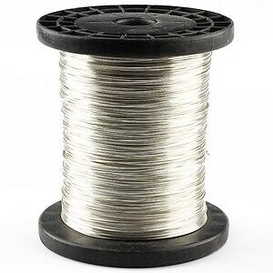 Sarma de cupru PLACATA CU ARGINT, Non Tarnish, grosime 1,25 mm (1m)