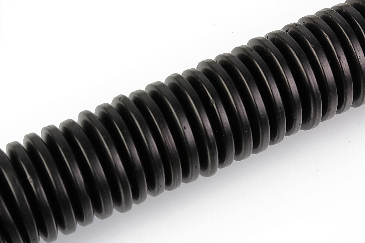 Sirag margele lemn cocos negre rondele aprox. 2x6mm