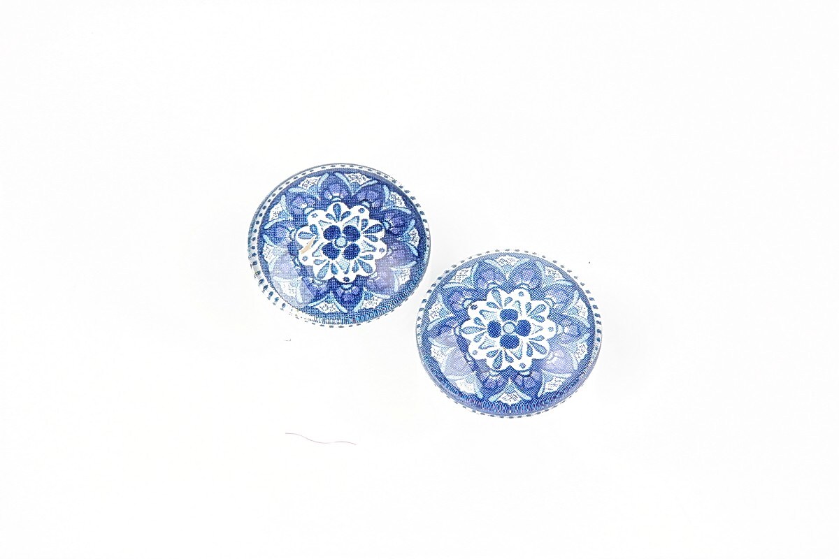 Cabochon sticla 14mm cod 1865
