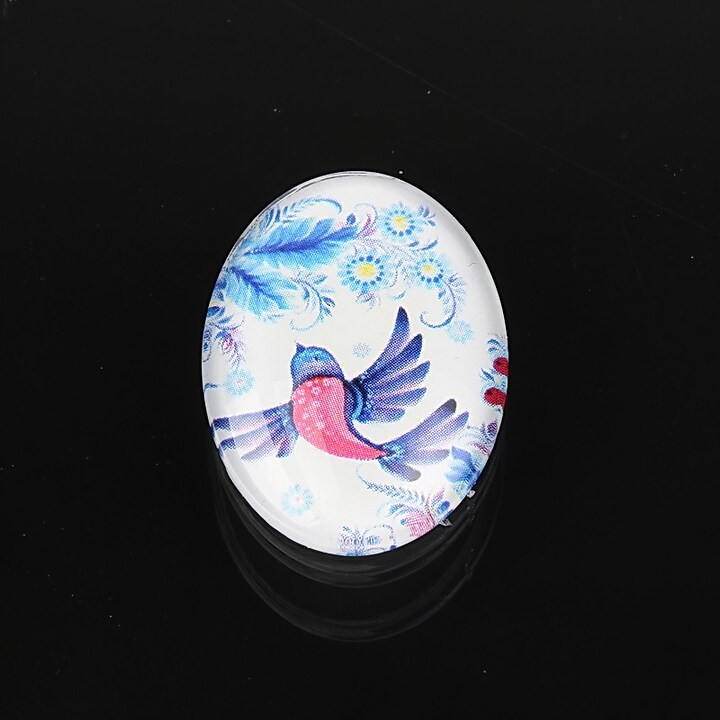 Cabochon sticla 25x18mm cod 1869