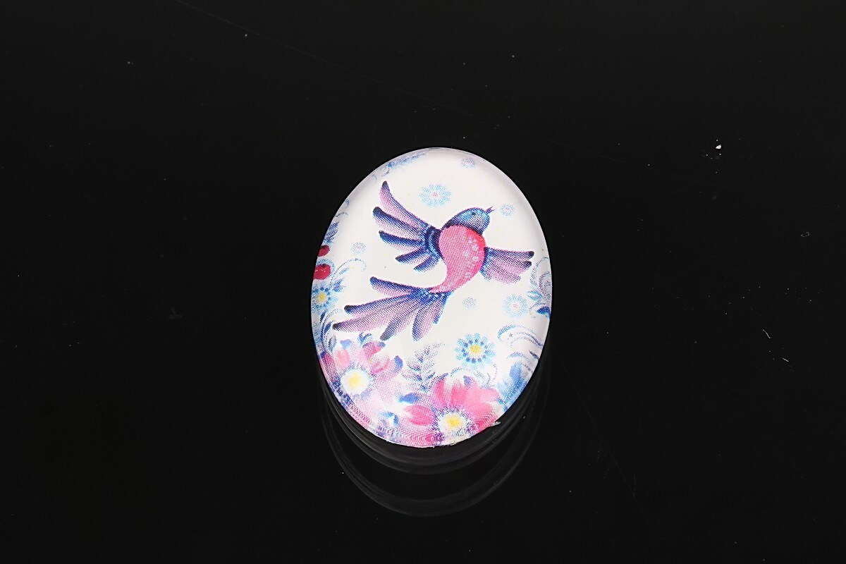 Cabochon sticla 25x18mm cod 1870