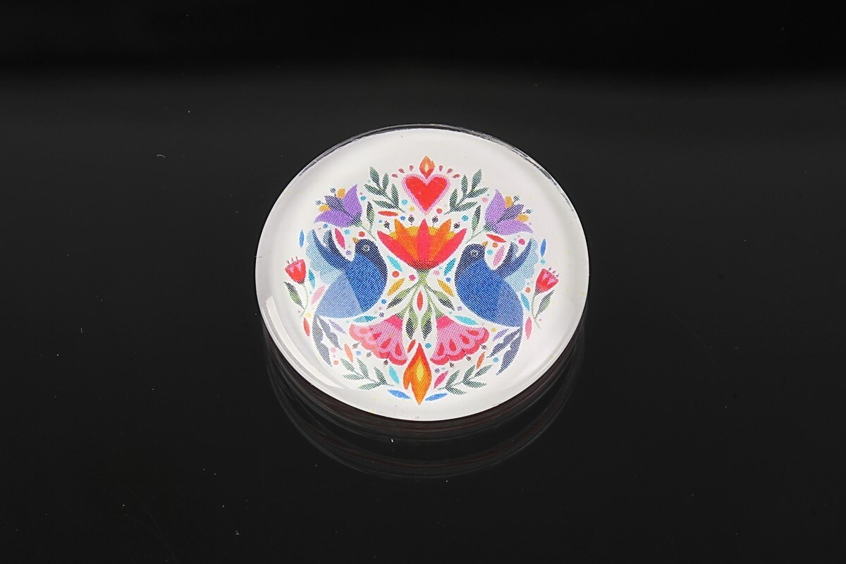 Cabochon sticla 25mm cod 1908