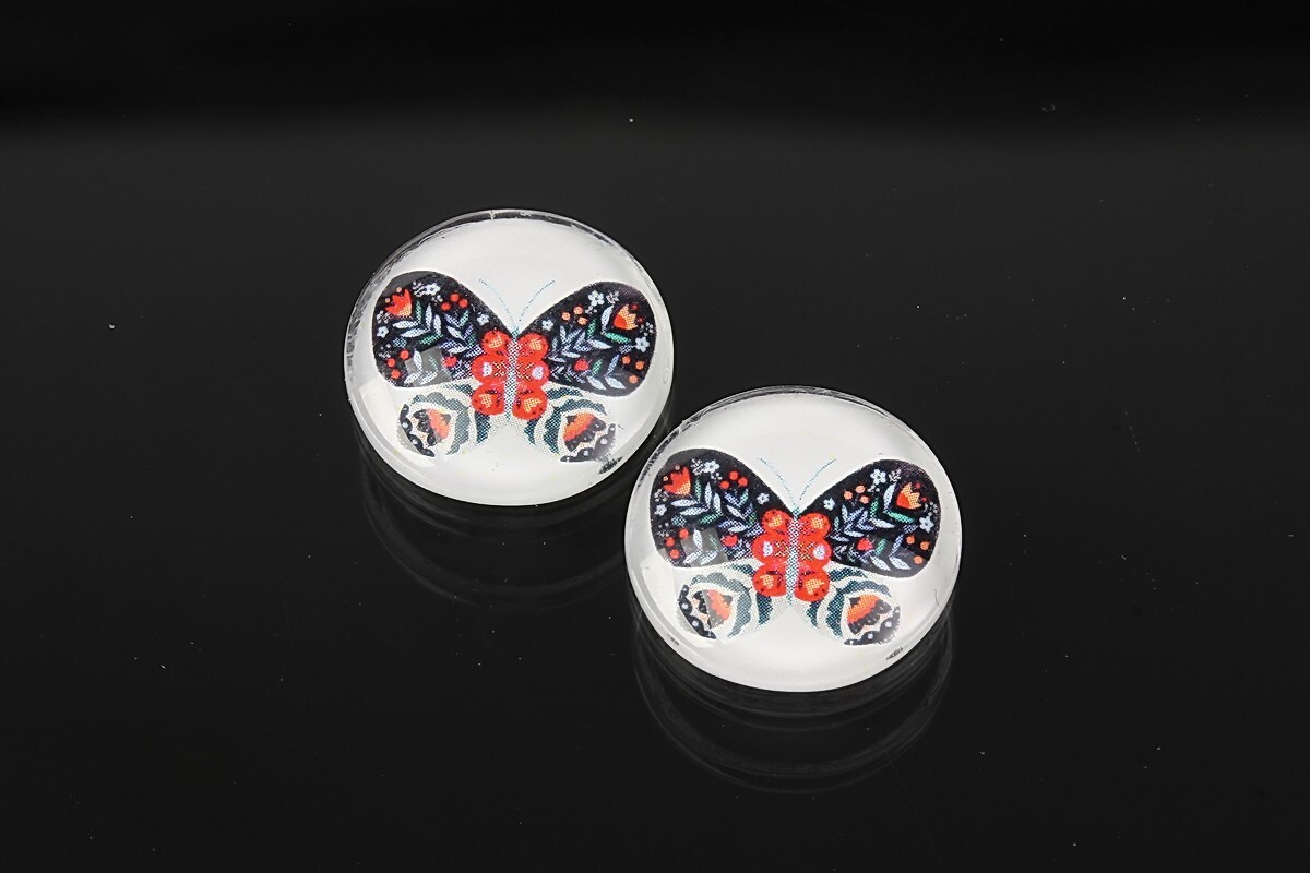 Cabochon sticla 16mm cod 1920