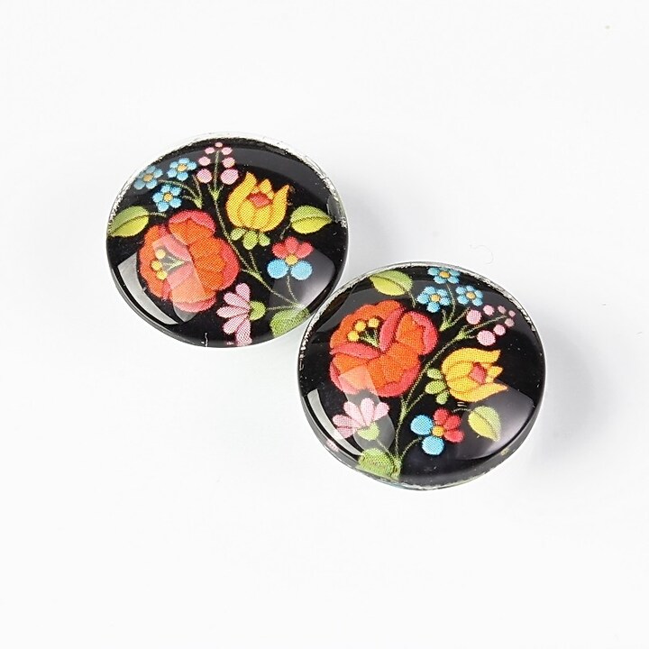 Cabochon sticla 16mm cod 1921