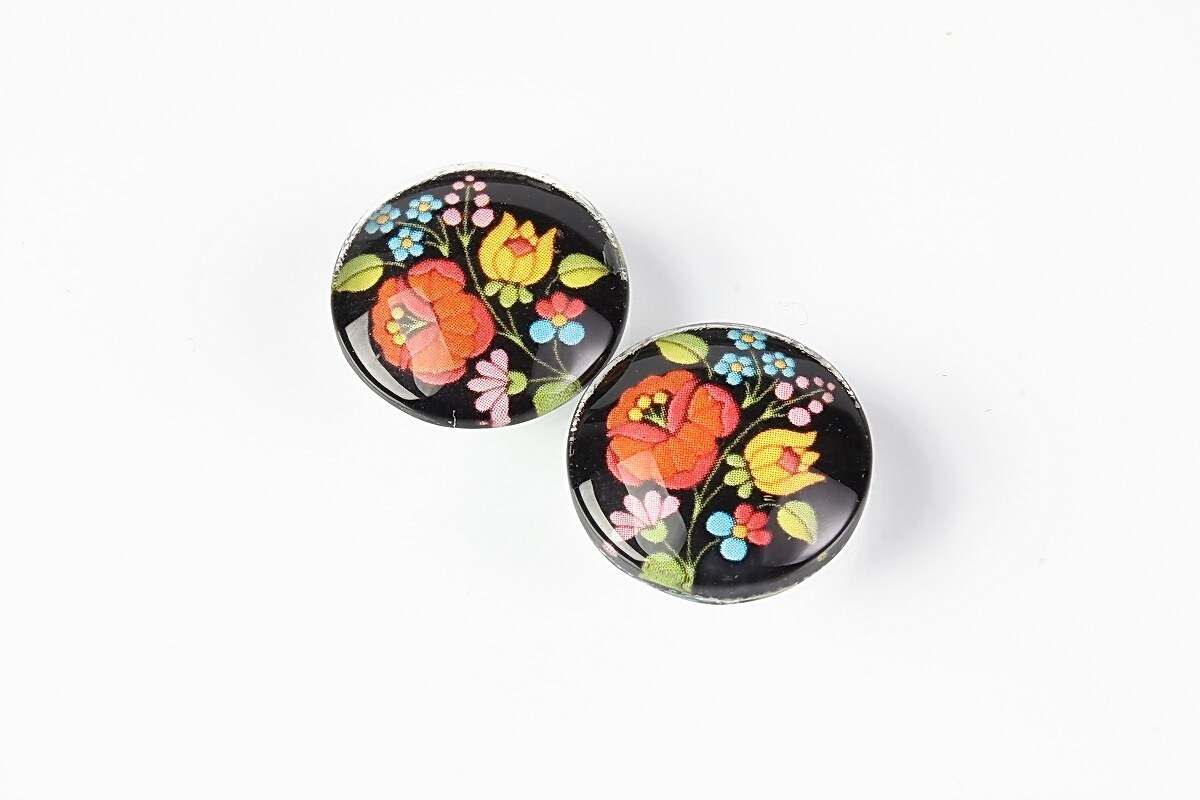 Cabochon sticla 16mm cod 1921