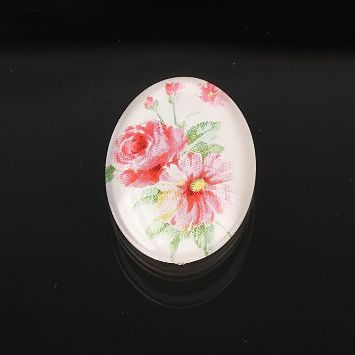 Cabochon sticla 25x18mm cod 1932