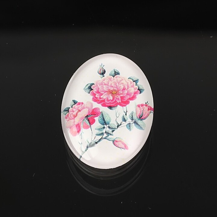 Cabochon sticla 25x18mm cod 1934