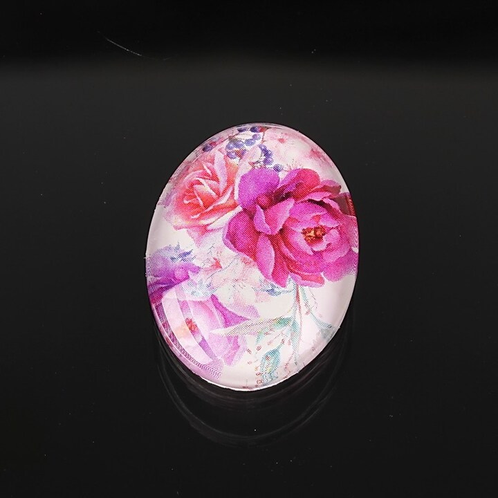 Cabochon sticla 25x18mm cod 1943