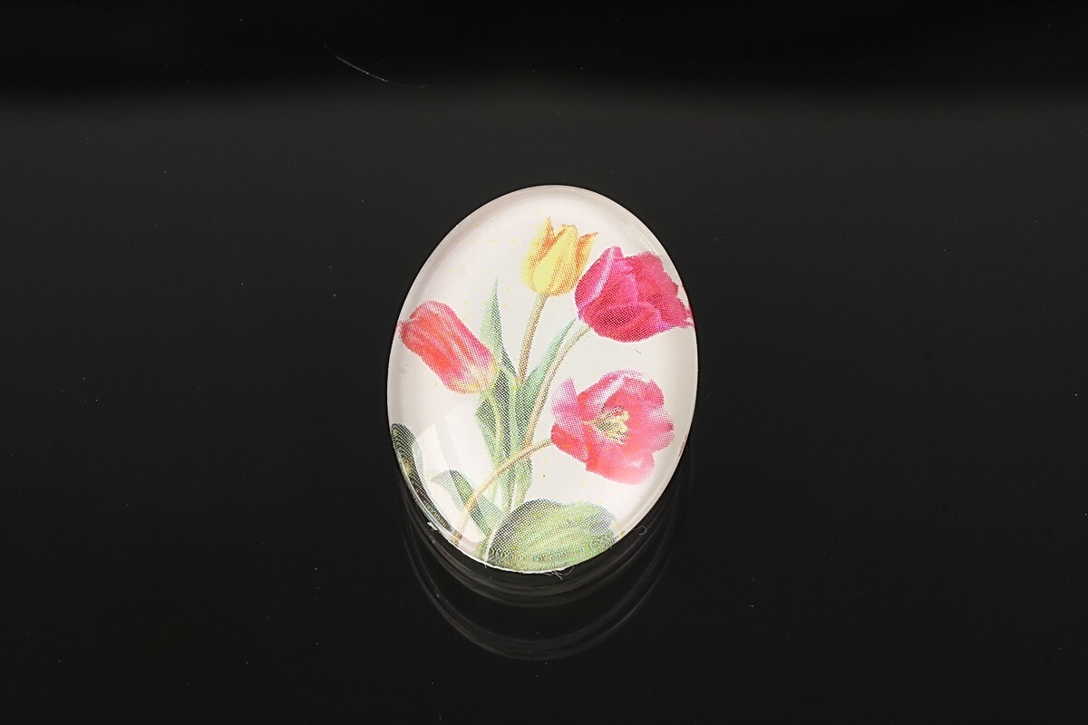 Cabochon sticla 25x18mm cod 1944