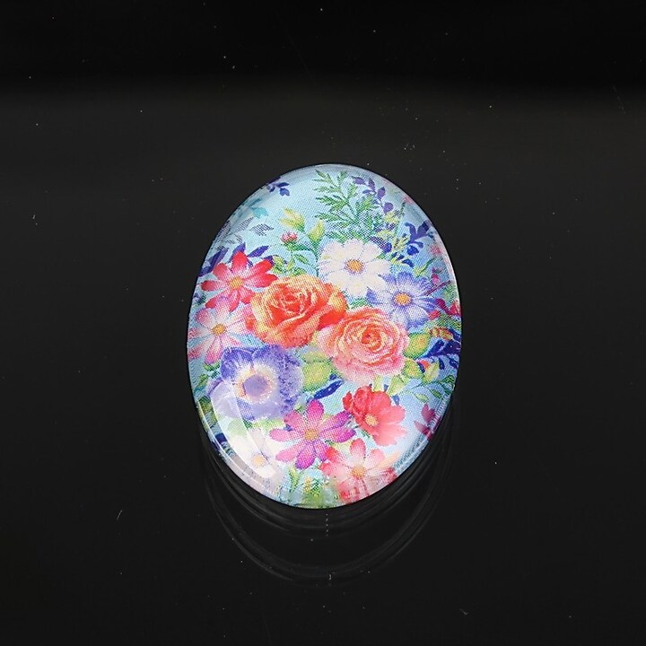 Cabochon sticla 25x18mm cod 1939