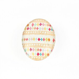 Cabochon sticla 25x18mm cod 1780