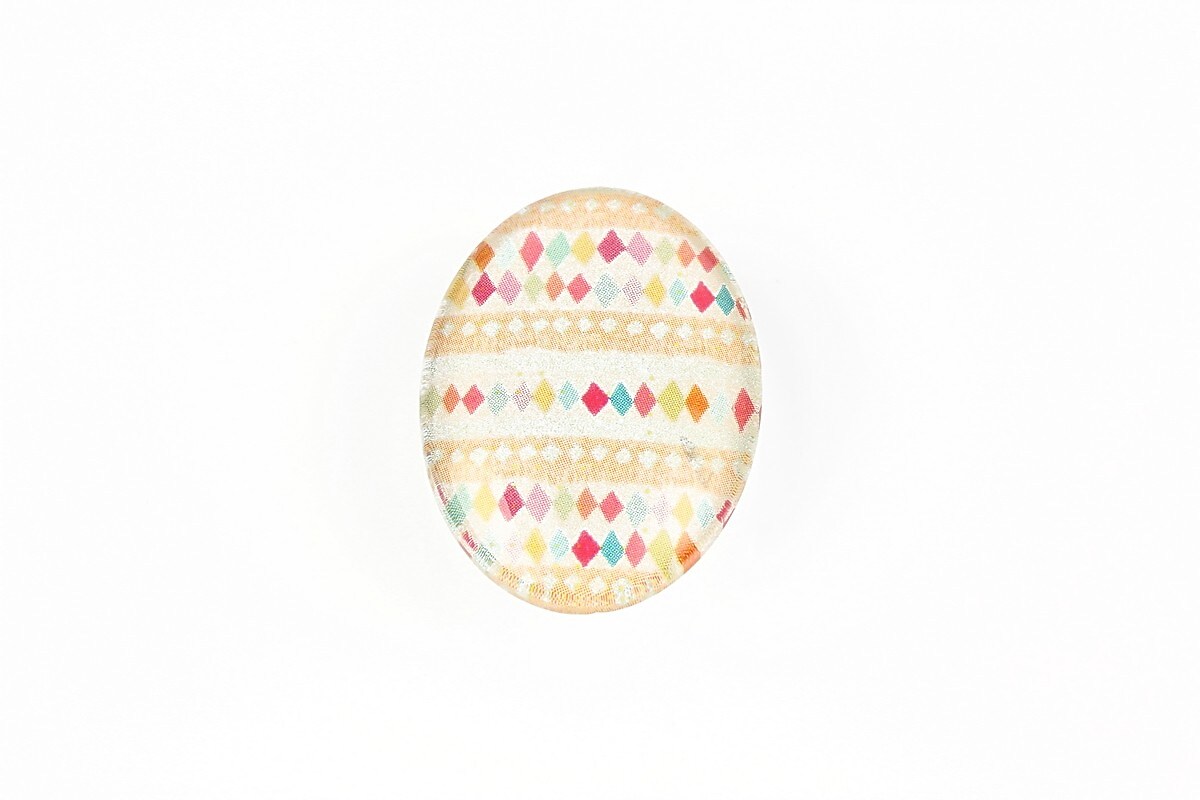 Cabochon sticla 25x18mm cod 1780