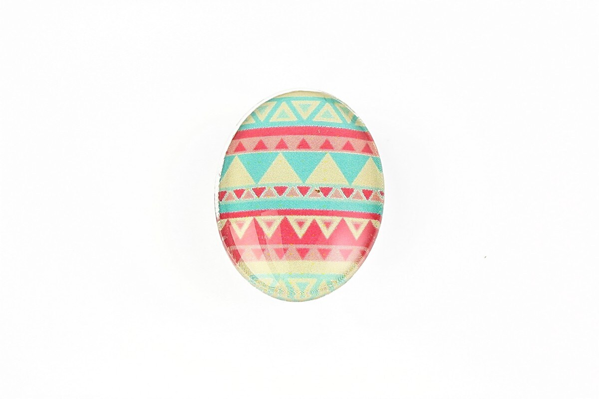 Cabochon sticla 25x18mm cod 1781