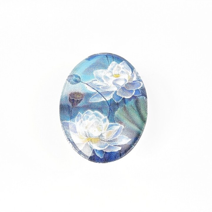 Cabochon sticla 25x18mm cod 1795