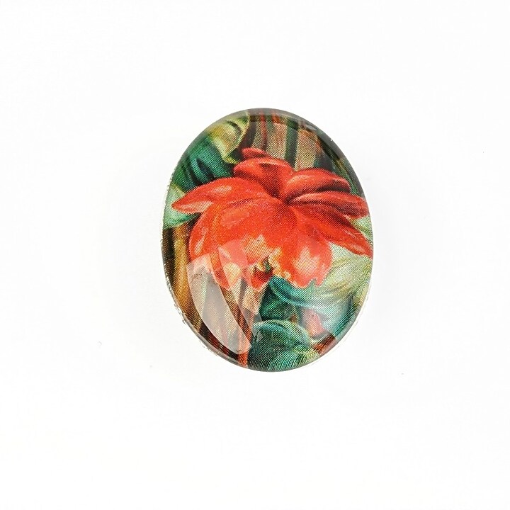 Cabochon sticla 25x18mm cod 1799