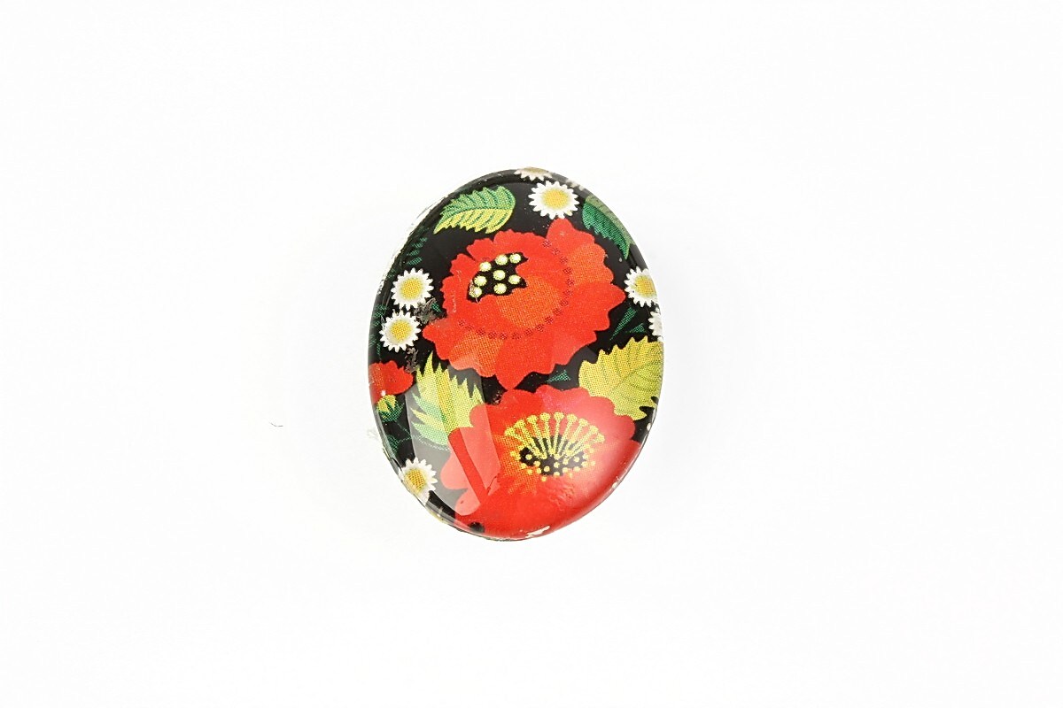 Cabochon sticla 25x18mm cod 1805