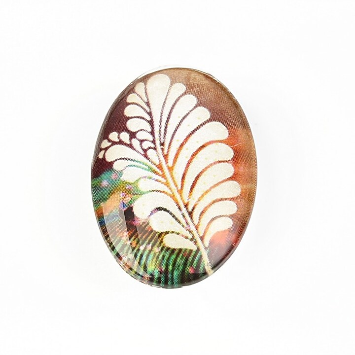 Cabochon sticla 30x20mm cod 1809