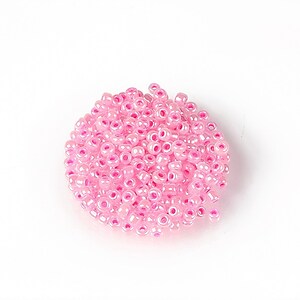 Margele de nisip 2mm (50g) - cod 631 - roz perlat