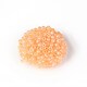 Margele de nisip 2mm (50g) - cod 634 - portocaliu deschis perlat