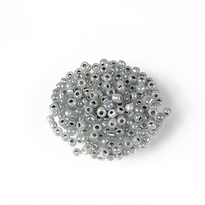 Margele de nisip 2mm (50g) - cod 650 - gri perlat