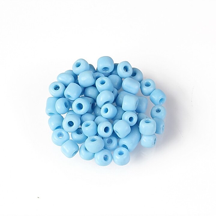 Margele de nisip 4mm (50g) - cod 660 - albastru deschis opac