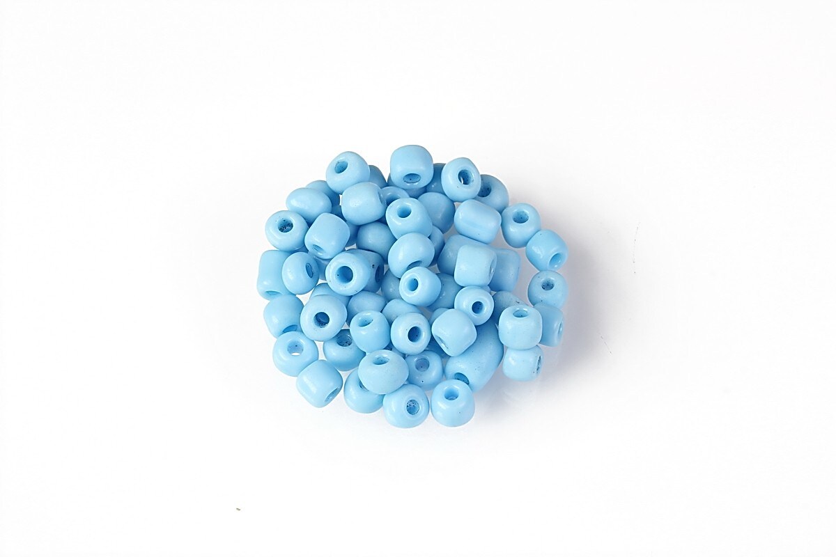 Margele de nisip 4mm (50g) - cod 660 - albastru deschis opac
