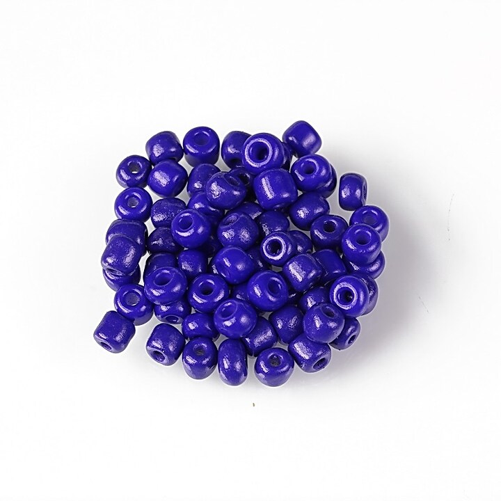 Margele de nisip 4mm (50g) - cod 661 - albastru cobalt opac